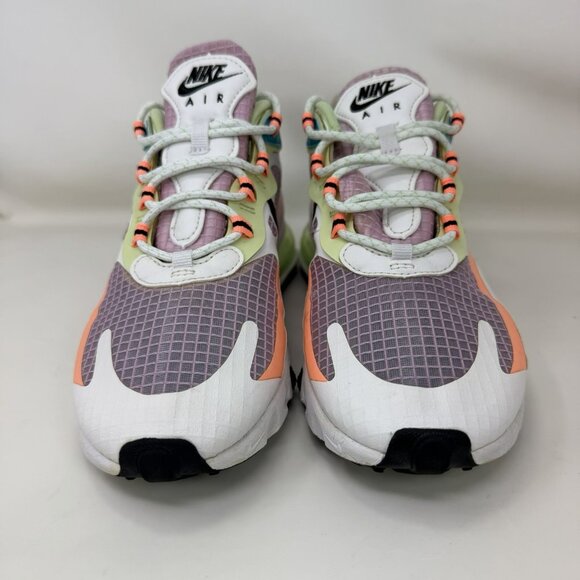 Nike Air Max 270 React SE Running Shoes Light Arctic Pink Women's Size 8 - Picture 3 of 7
